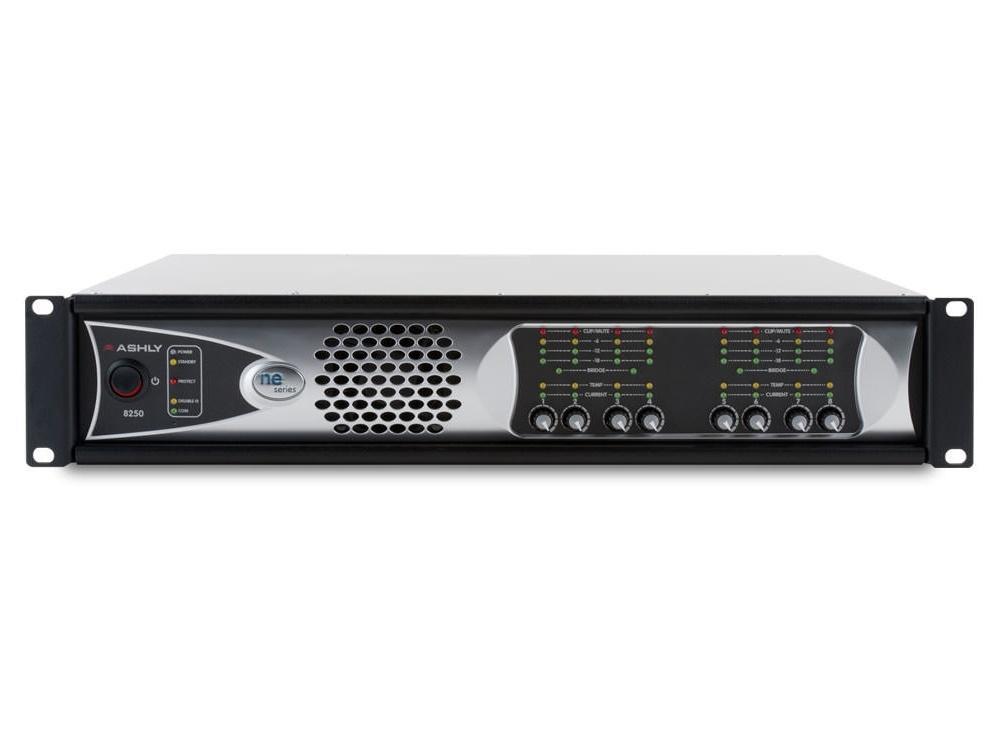 Ashly ne4250.25 4 x 250W/25V Network Power Amplifier/Constant Voltage with Selectable High-Pass Filter