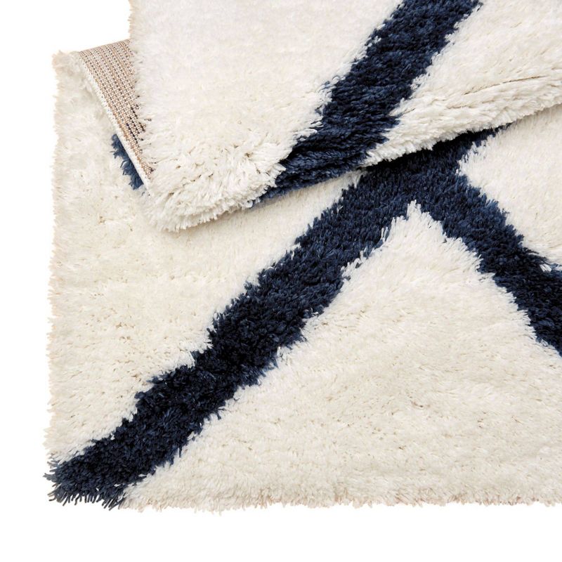 7'10"x10'2" Carmela Rug Blue/Ivory - SoHome