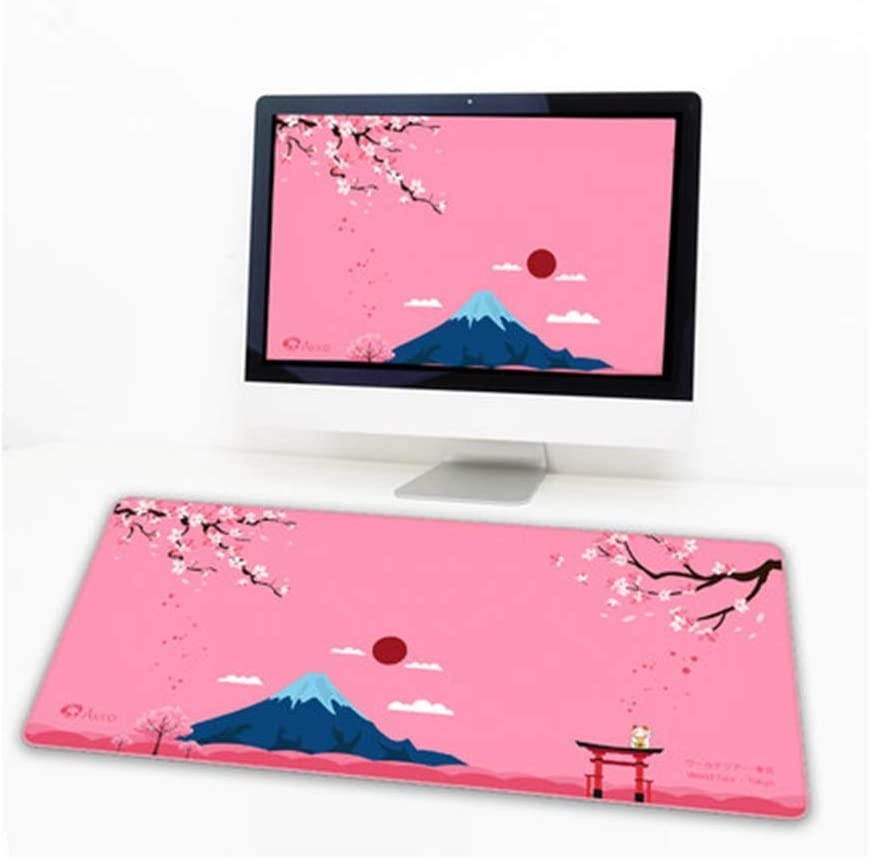 EPOMAKER AKKO Sakura 87 Keys RGB Wired Mechanical Keyboard with World Tour Deskmat for Gaming/Mac/Win (Gateron Yellow Switch)