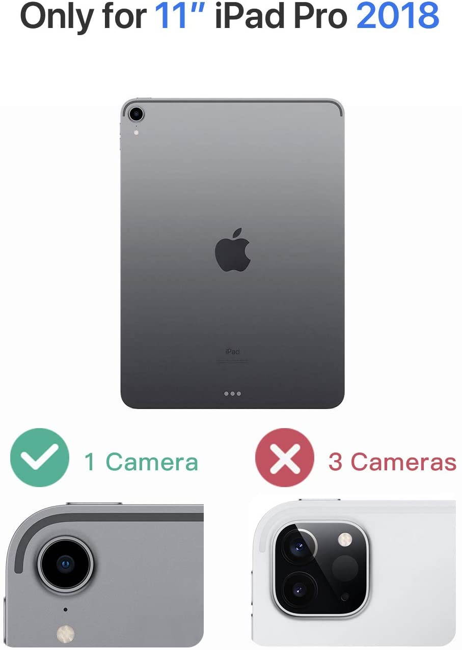 Inateck iPad Case for 11 Inch iPad Pro 2018, Rugged iPad Cover, Smart TPU Cover Case, KB03003