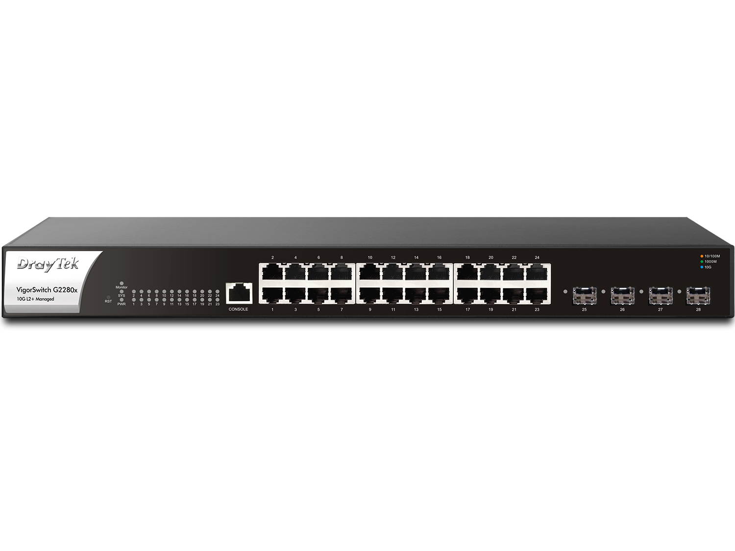 DrayTek Switch G2280x-IPT 28-Port Layer 2+ Managed 10G Switch