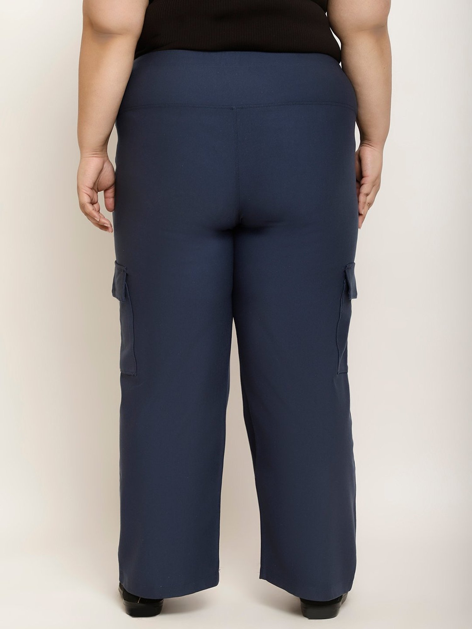 KENDALL + KYLIE Black Mid Rise Pants