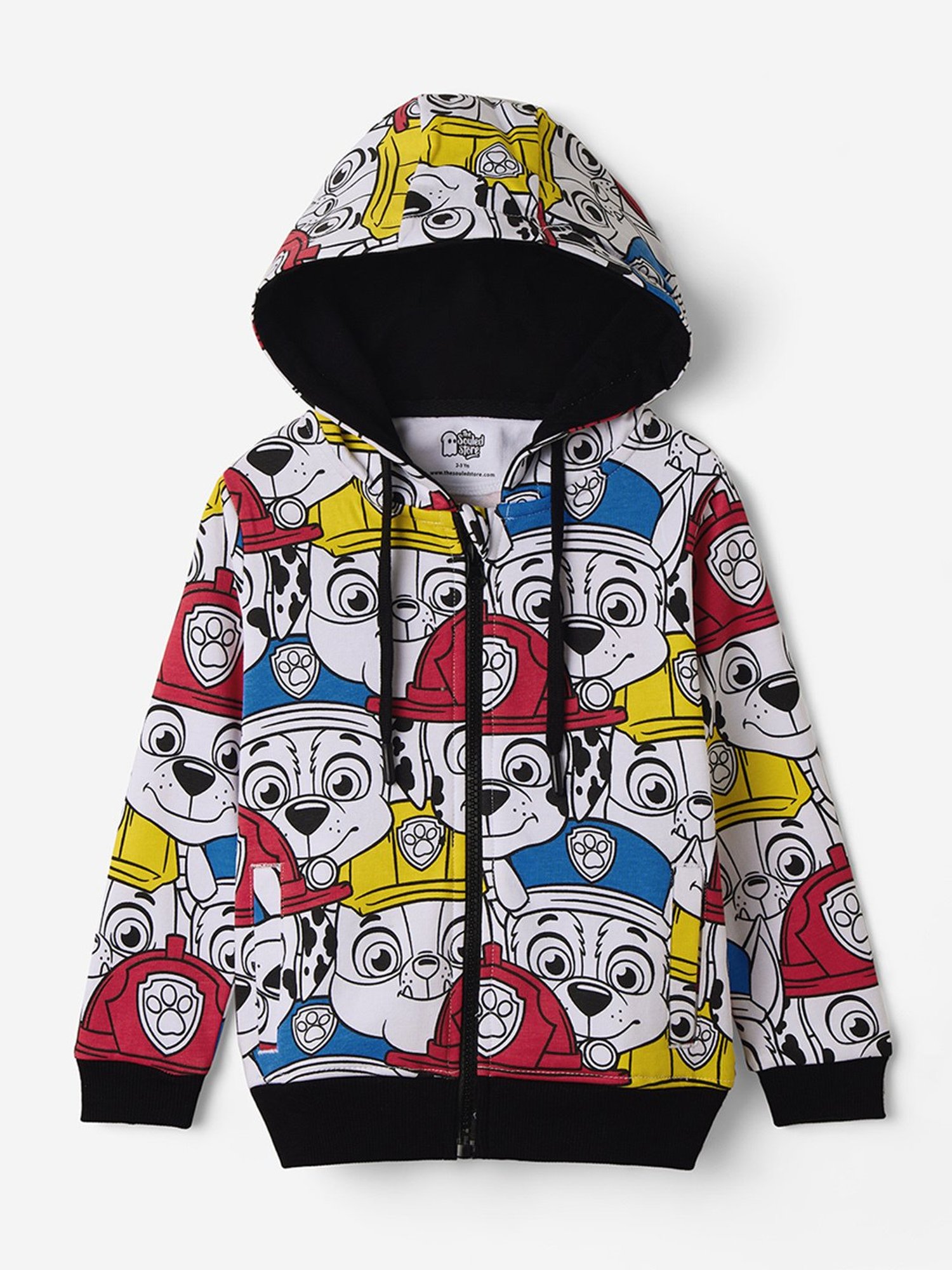 The Souled Store Kids Navy Cotton Printed Shorts