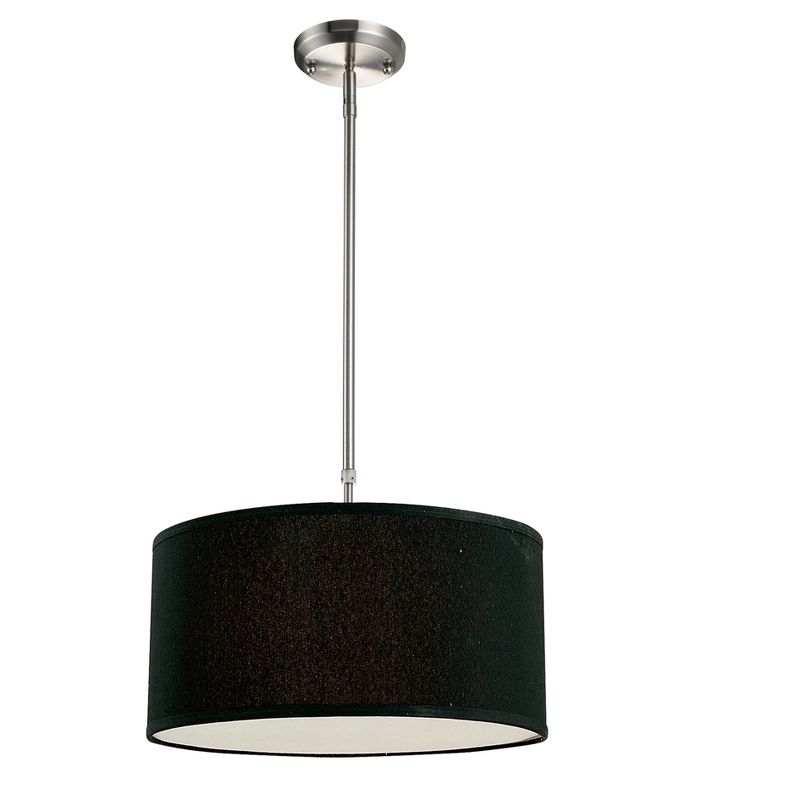3-Light 8" Ceiling Light Pendant Brushed Nickel - Z-Lite