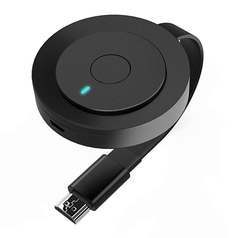 WiFi HDMI Display Dongle 5G24G 4K Wireless WiFi Screen Mirroring Receiver for iPhoneiPadiOSAndroidWindowsPC to HD TVMonitorProjector WiFi Display Adapter Support Miracast Airplay DLNA