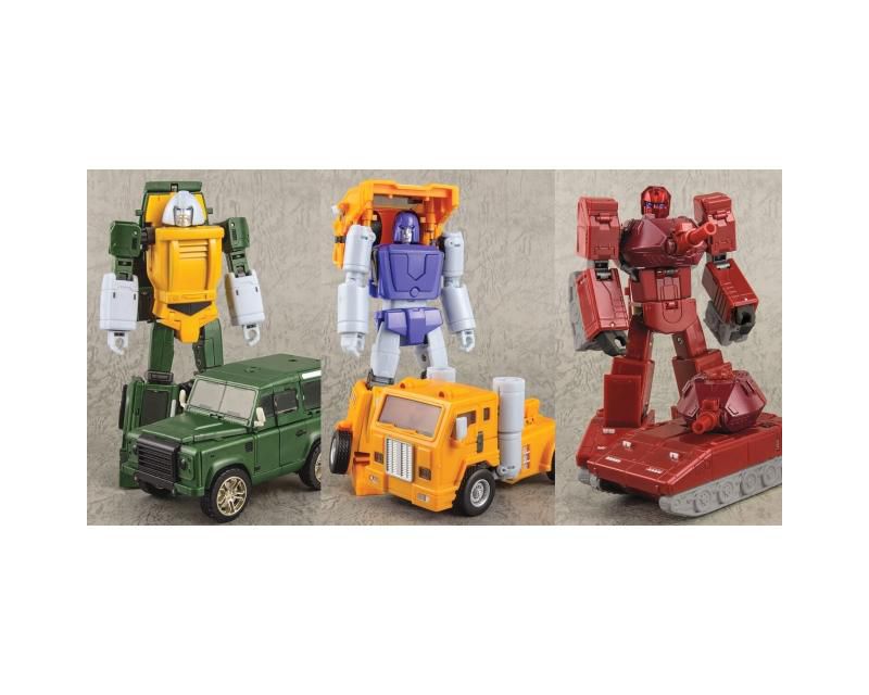 Mighty Warriors Set of 3 Figures | Final Victory Action figure accessories