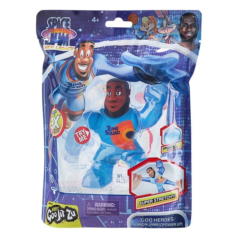 Space Jam: A New Legacy - 5" Stretchy Goo Filled Action Figure - Lebron James (Power Up)