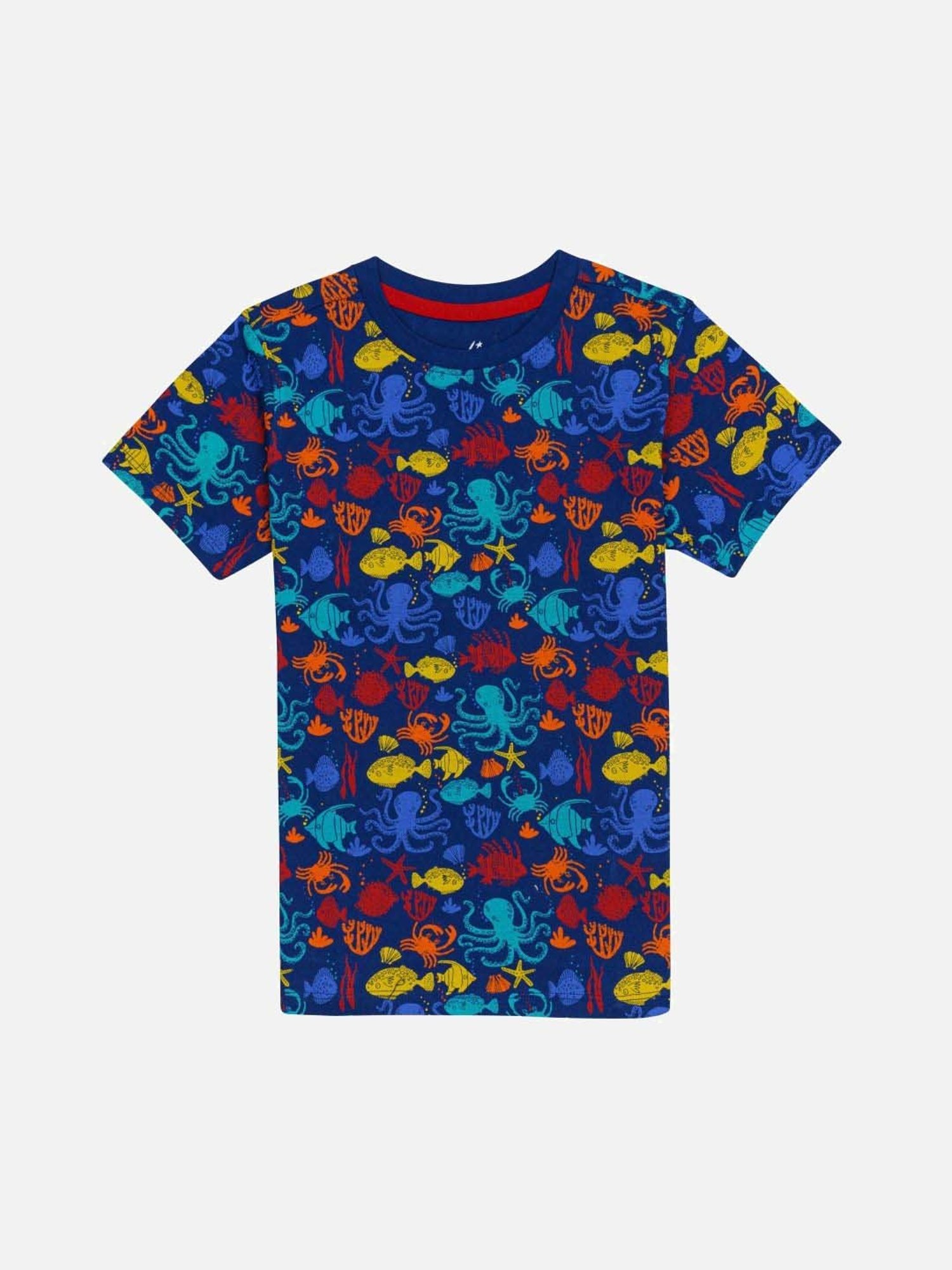 H by Hamleys Kids Multicolor Cotton Printed T-Shirt