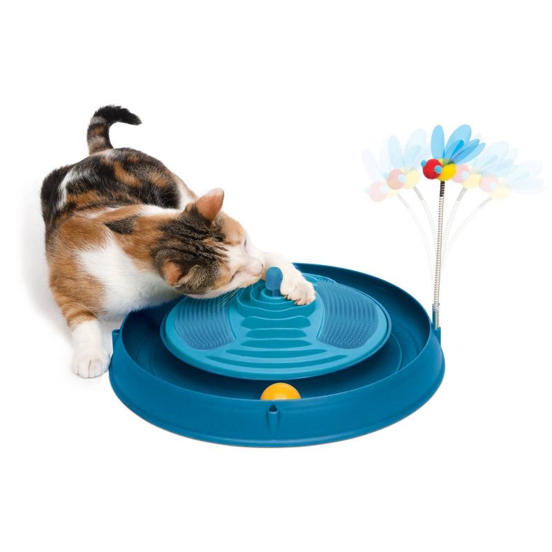 Catit Play Circuit Ball with Catnip Massage Cat Toy