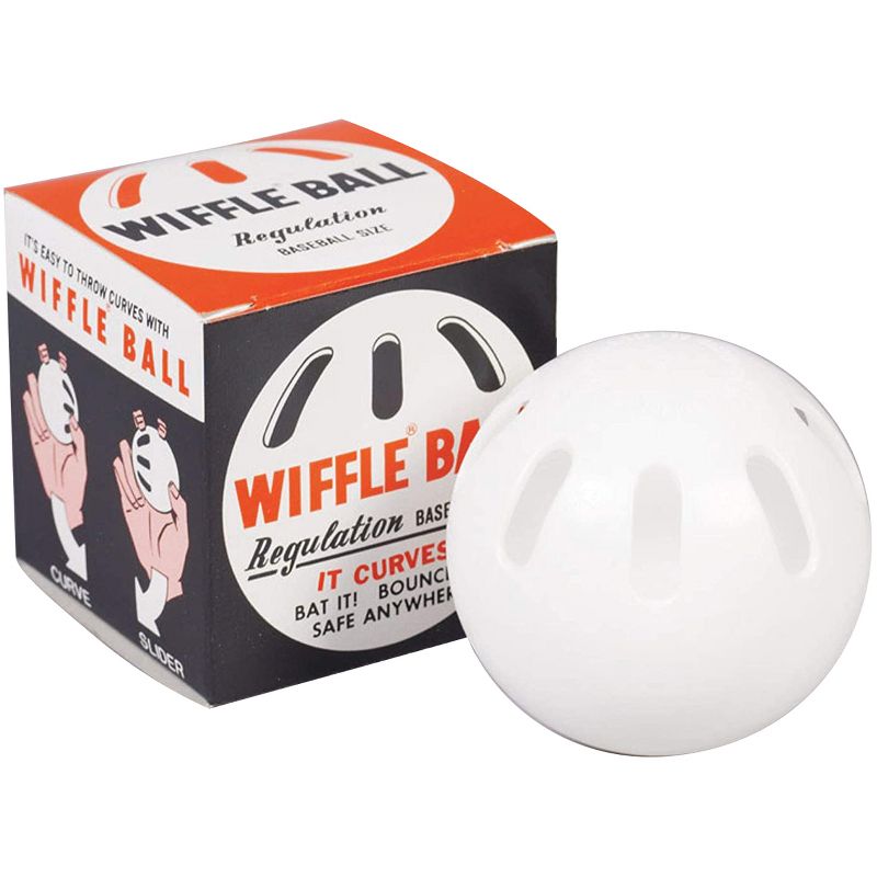 Wiffle Ball 9" Original Regulation Baseball Size Curve Training Plastic Ball