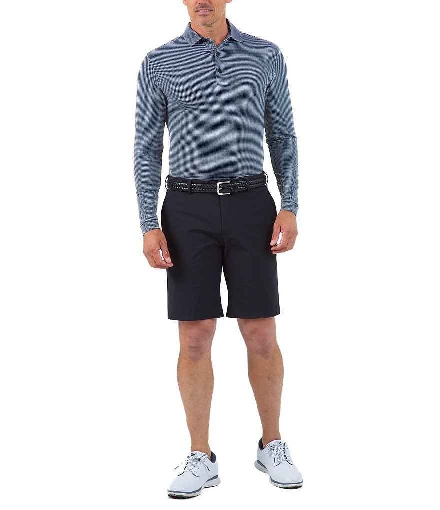 IBKUL Long-Sleeve IceFil&reg; Polo Shirt