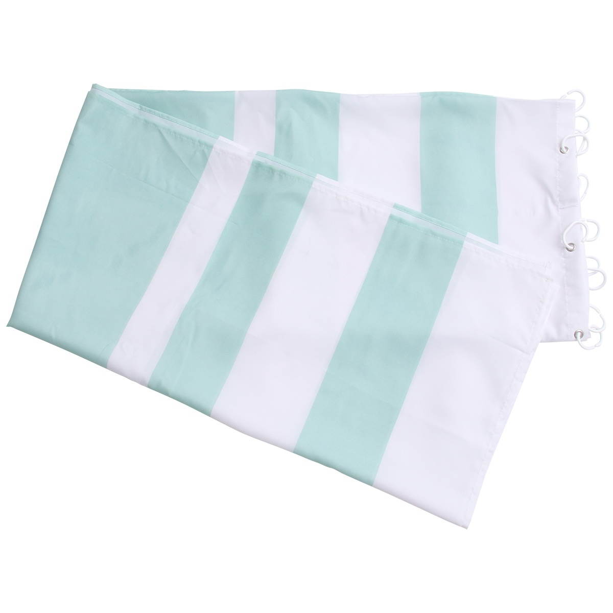 Simple Striped Shower Curtain Fashionable Bath Curtain Waterproof Printed Decor