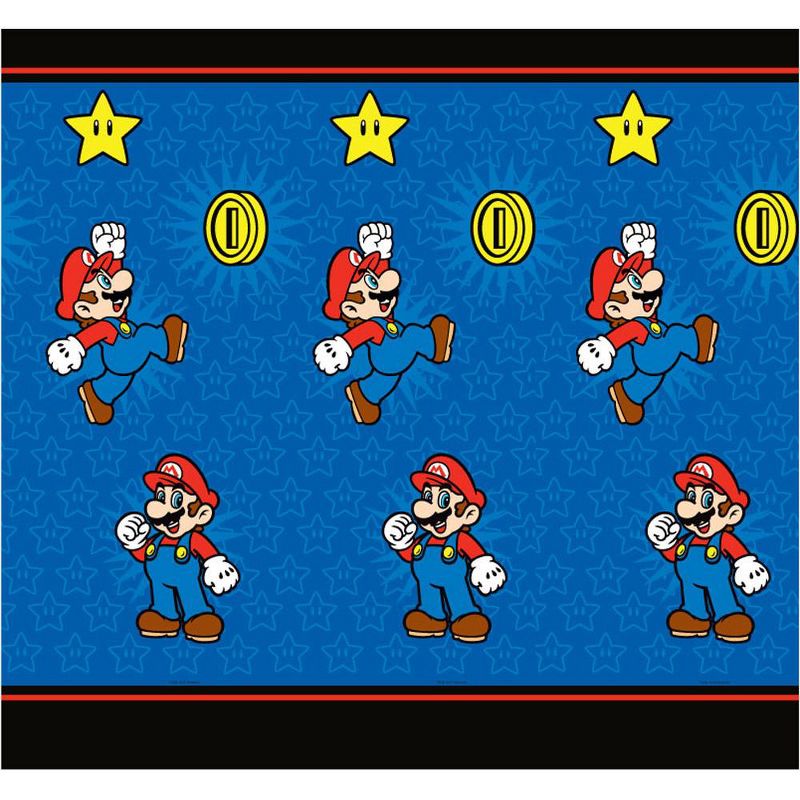 Nintendo Shower Curtain Simply the Best Bath Curtain - Super Mario..