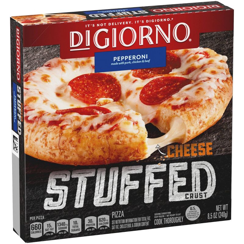 DiGiorno Cheese Stuffed Crust Three Meat Frozen Pizza - 9.2oz
