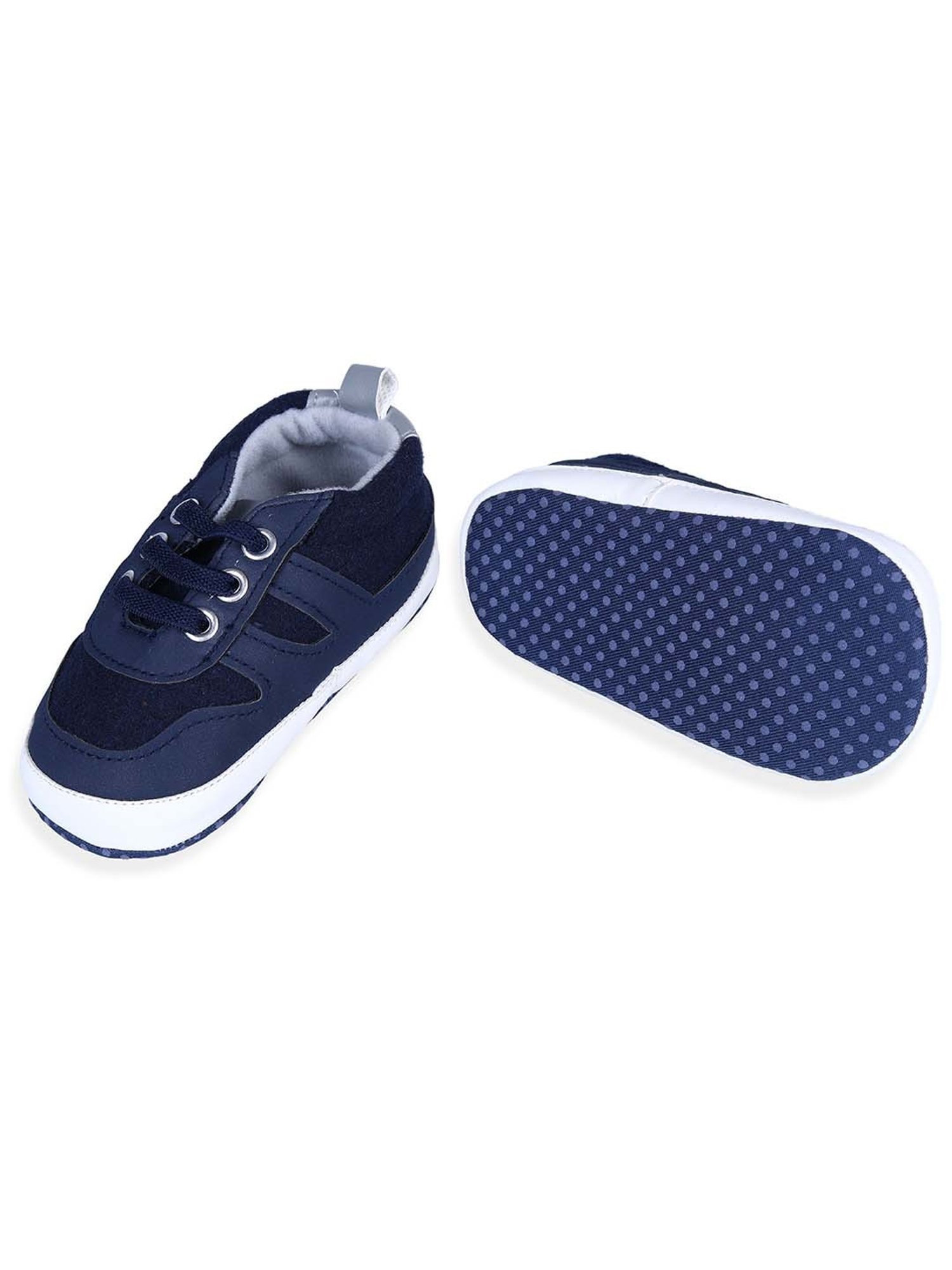 Baby Moo Kids Blue Casual Booties