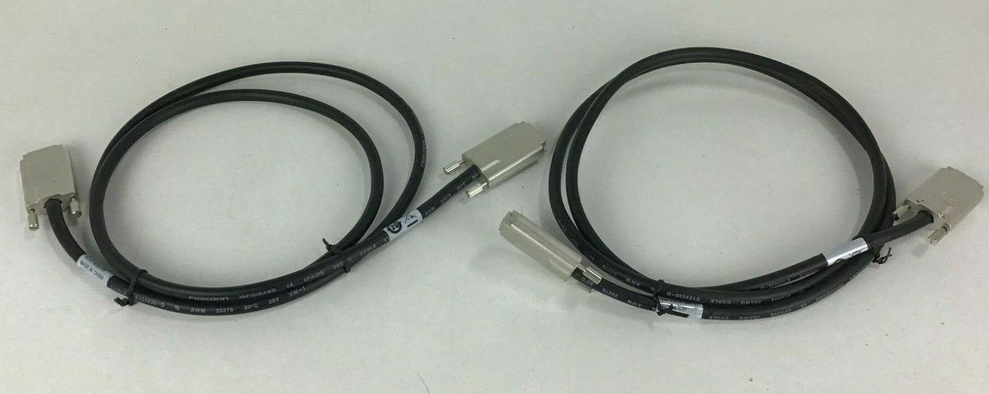 LOT OF 2x Avaya AL4518002-E6 1.5M 4500-SSC Hi-Stack Stacking Cable E124936-D