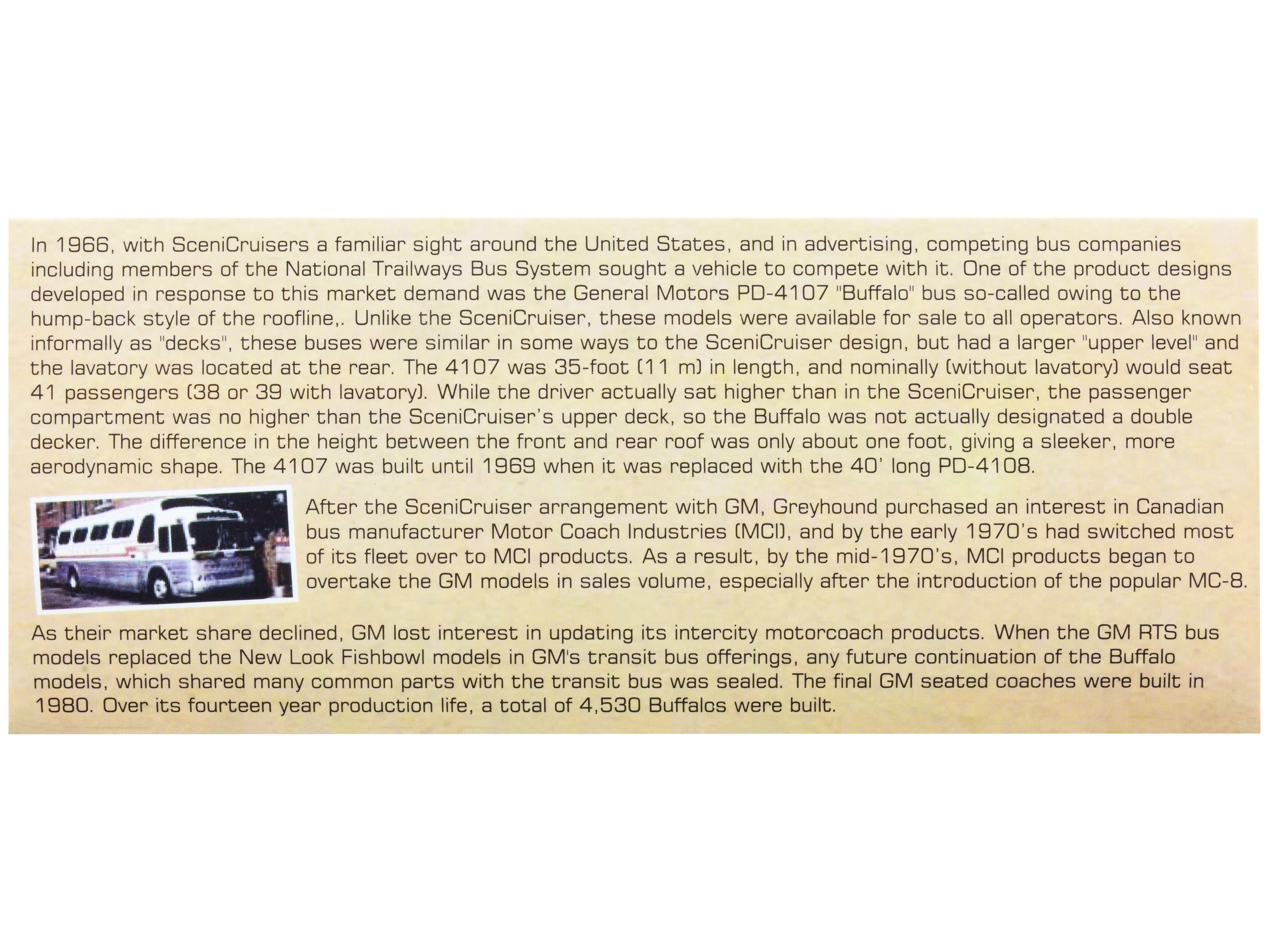 GMC PD-4103 Transit Bus #152 Light Blue "Burlington New Jersey" 1/87 (HO) Scale Model by Classic Metal Works