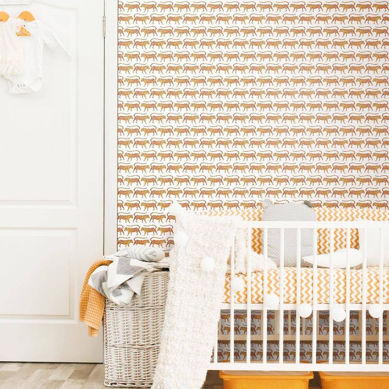 Tempaper Kids' Galaxy Self-Adhesive Removable Borders Wallpaper Out Of This World Black