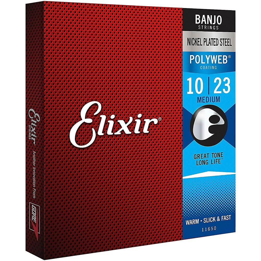 Elixir Banjo Medium - Polyweb