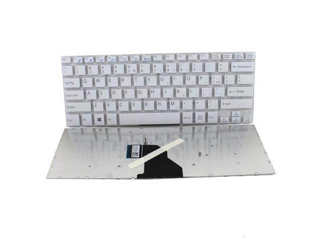 Replacement White Laptop US Keyboard without Frame for SONY FIT 14E SVF 14E SVF14E  not FOR fit 14 or fit 14A? Series Part Number 149236731USX