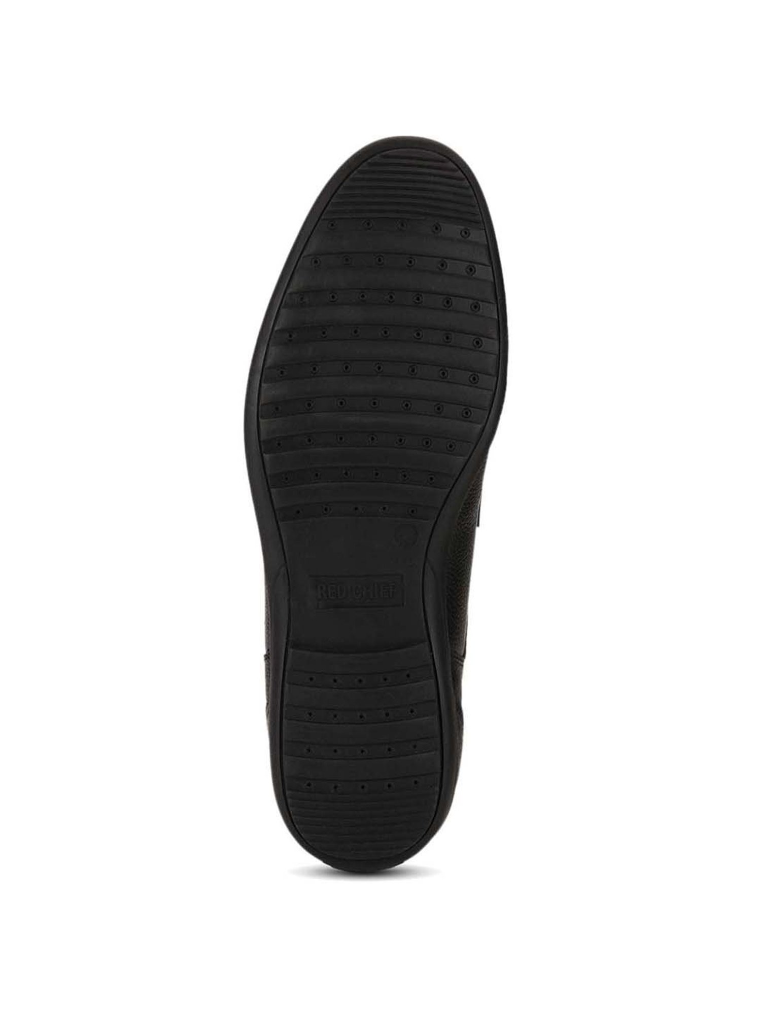 Red Chief Men's Black Derby Shoes