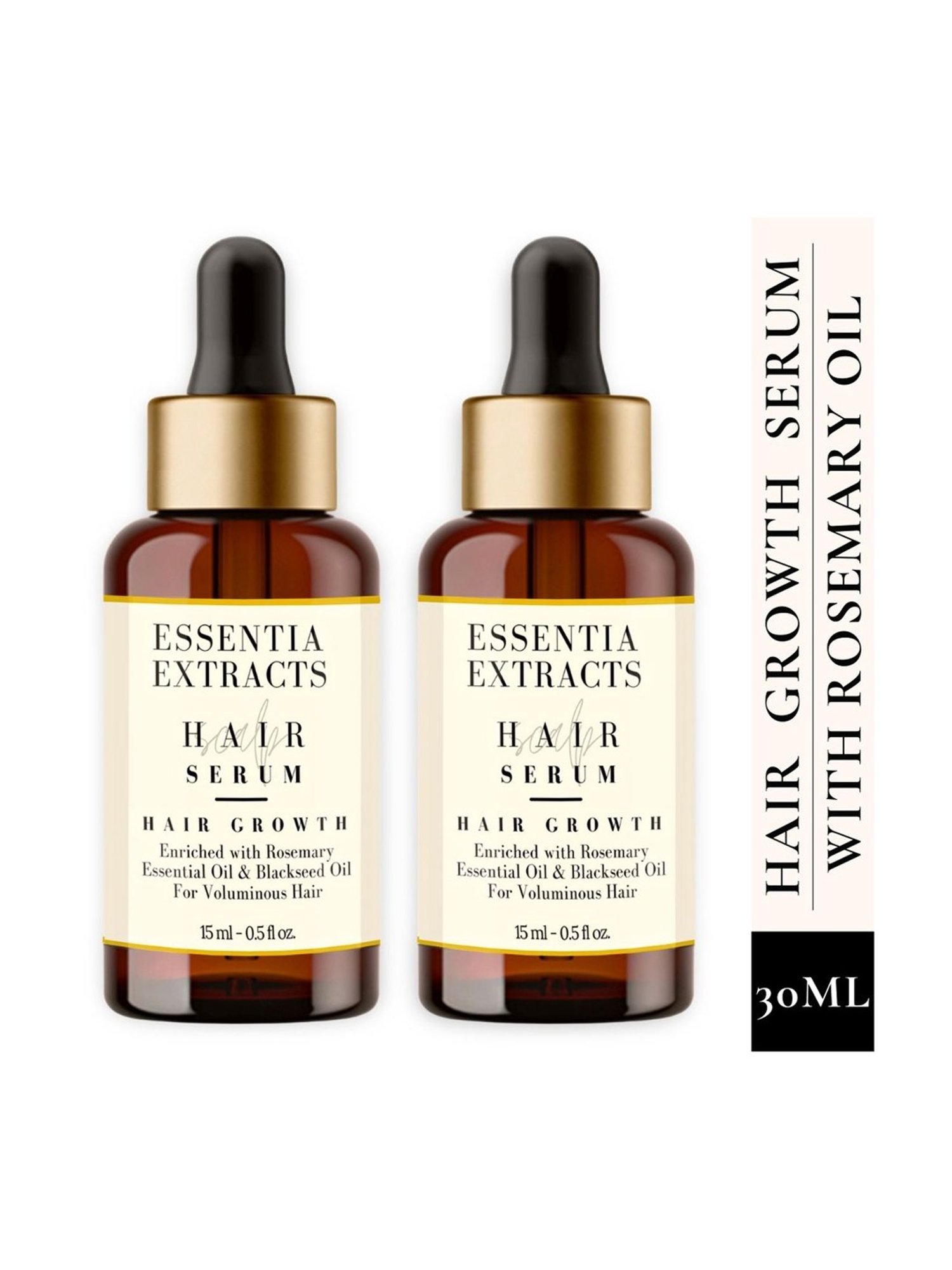 Essentia Extracts Hair Growth Serum (Pack of 2) - 30 ml