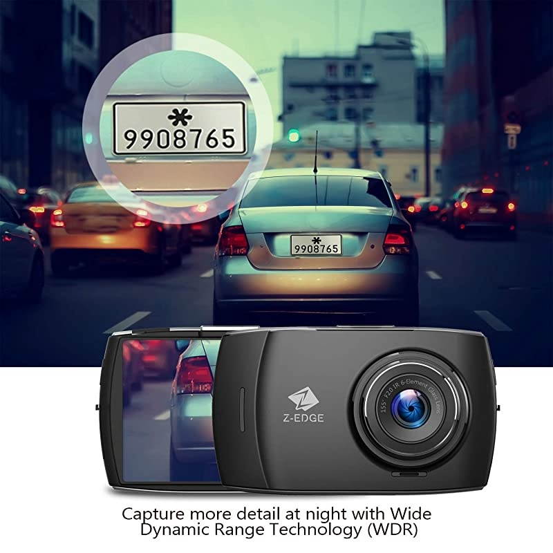 Dual Dash Cam 4.0" Touch Screen Front and Rear Dash Cam FHD 1080P with Night Mode, 32GB Card Included,155 Degree Wide Angle, WDR, G-Sensor, Loop Recording, Support 256GB Max