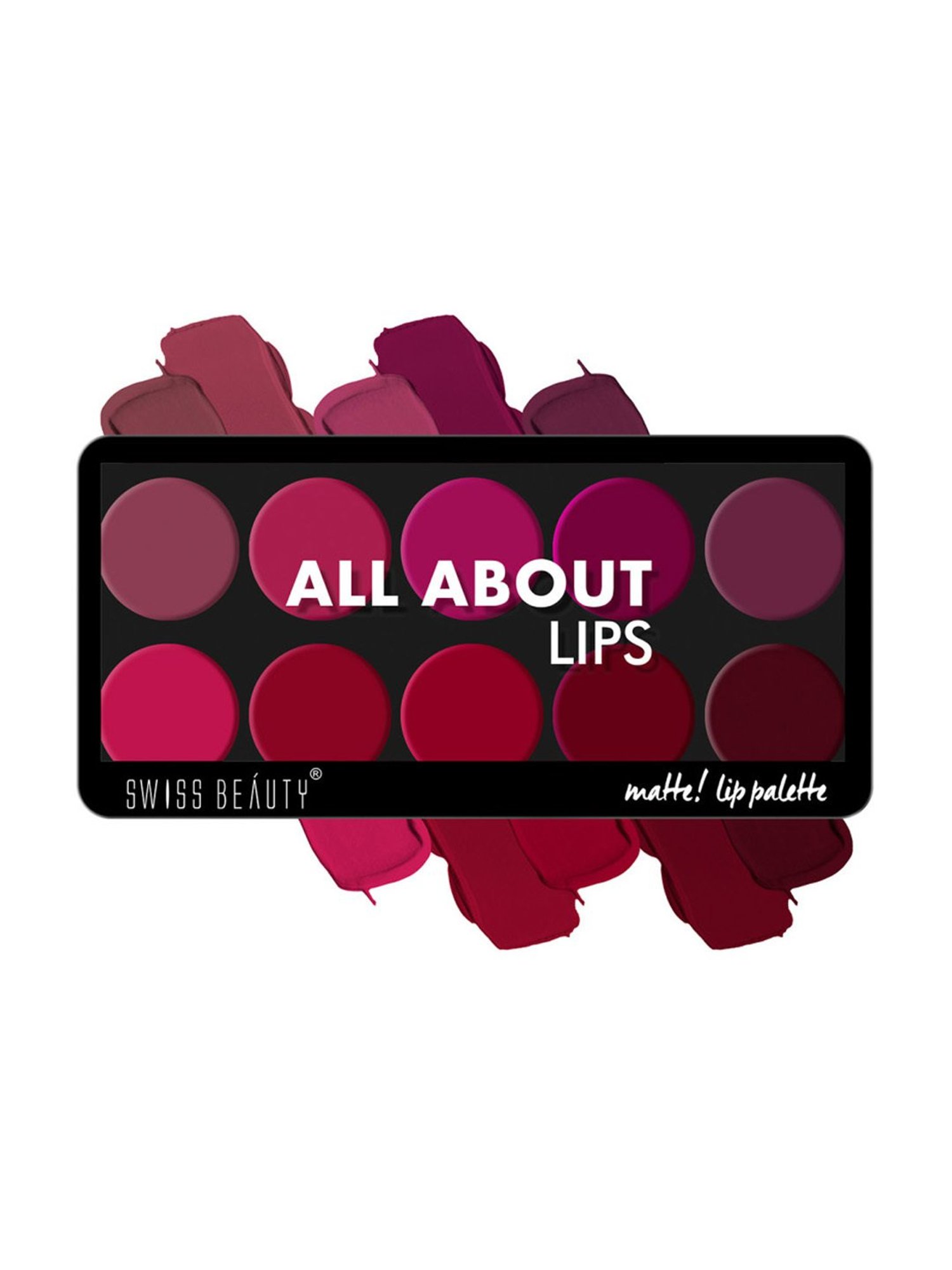 SWISS BEAUTY Matte Lip Palette Shade 2 - 12 gm