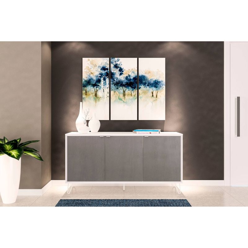 Madison Side Board White/Gray - Chique