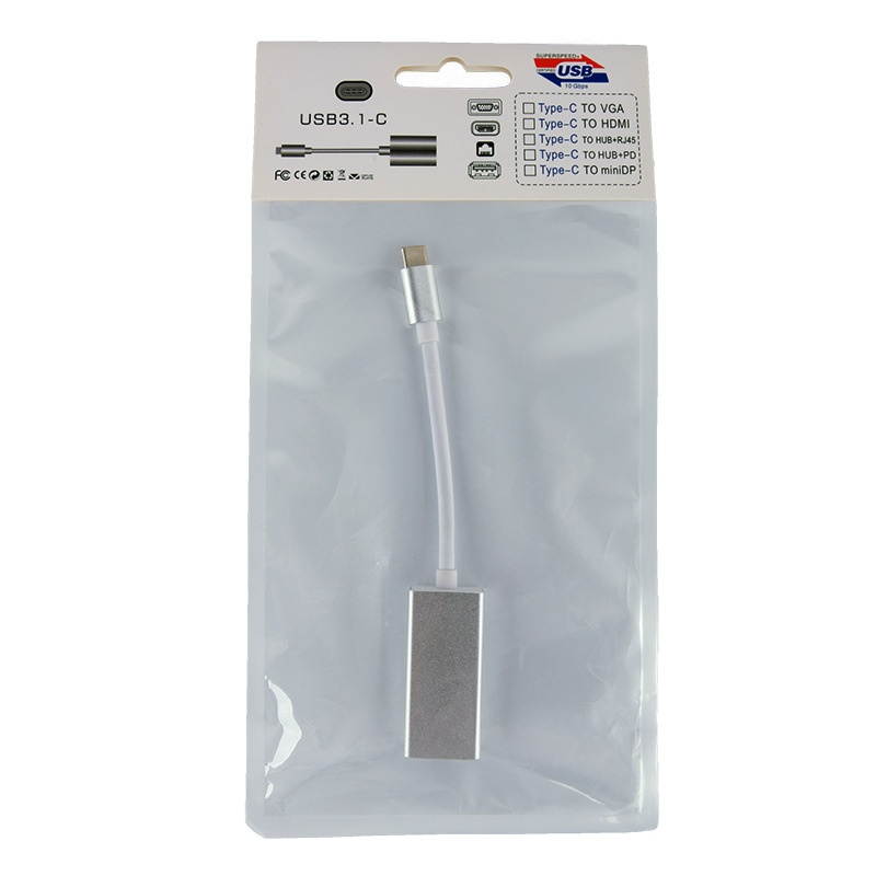 HD 1080P Type-c USB 3.1 to Mini DP Adapter Video Cable Converter