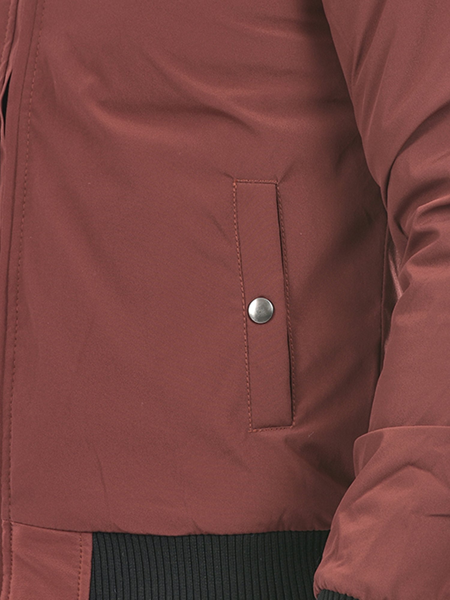 Lawman Pg3 Rust & Olive Regular Fit Reversible Jacket