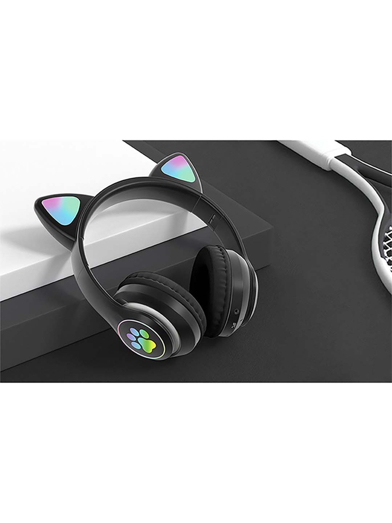 Major IV On Ear Wireless Bluetooth Headphone with Microphone (Black, True Wireless)