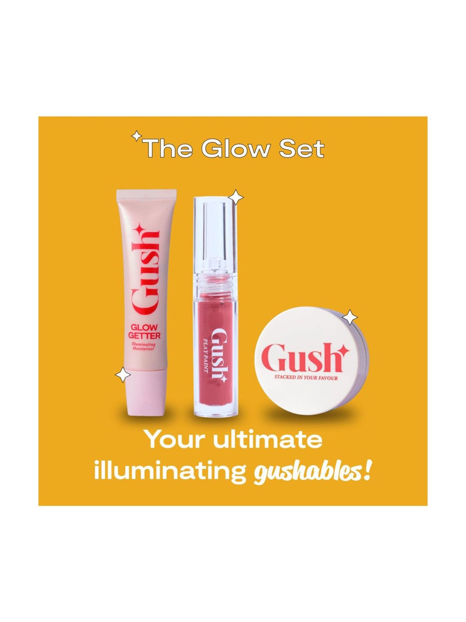 Gush The Glow Set Paint The Town Red & Day In & Day Out