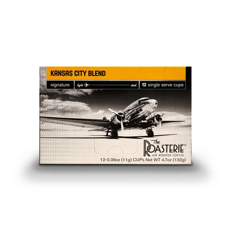 The Roasterie Kansas City Blend Light Roast Coffee - Single Serve Cups - 12ct