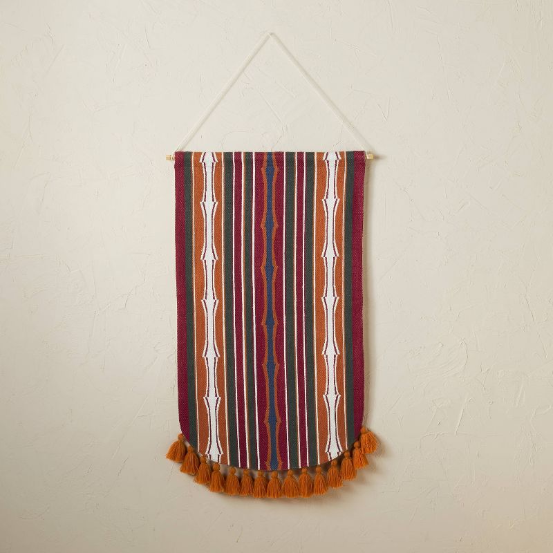 18" x 30" Rug Woven Wall Hanging Red - Opalhouse™ designed with Jungalow™