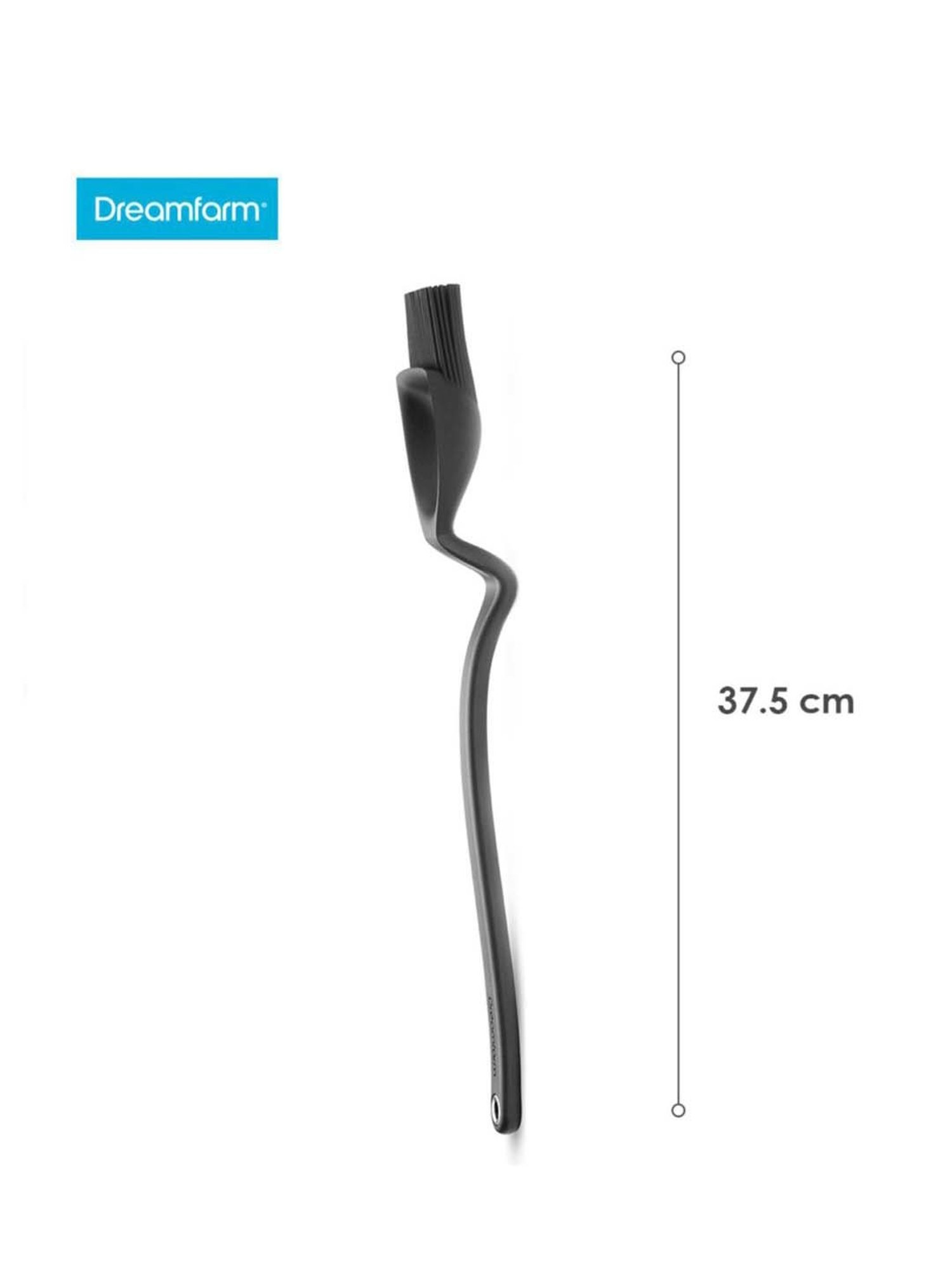 Dreamfarm Black Medium Sauce Scooping BBQ Basting Brush