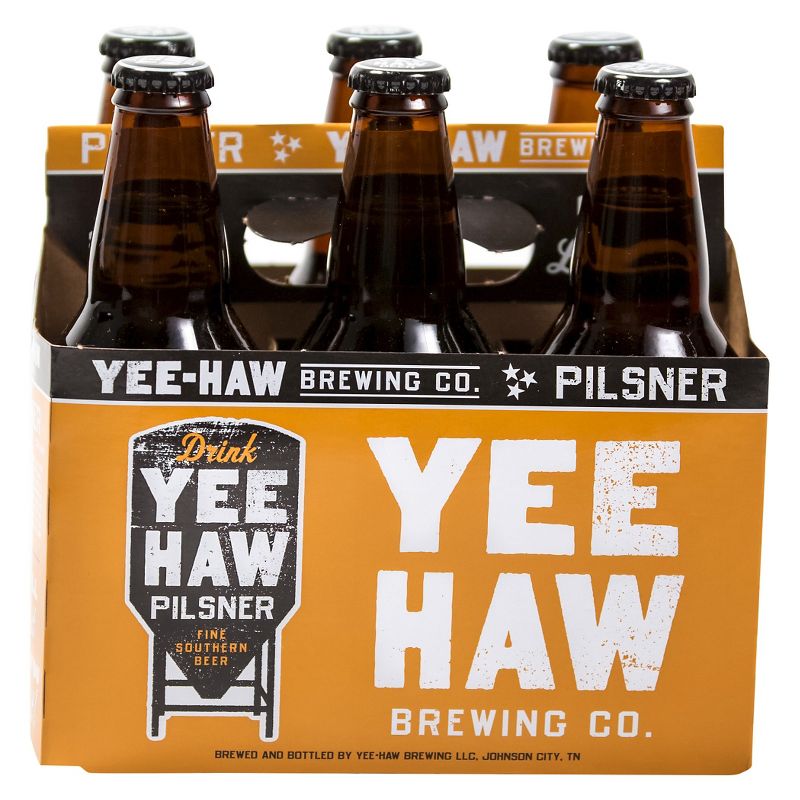 Yee Haw Bohemian Pilsner Beer - 6pk/12 fl oz Bottles