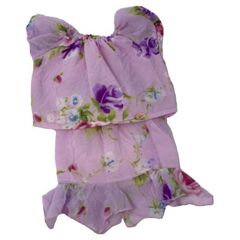 The Queen's Treasures Little House on the Prairie Green Calico Dress, Bonnet & Apron for 18" American Girl Dolls