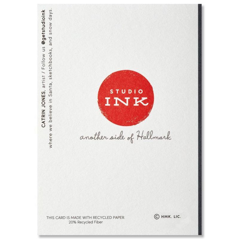 8ct Hallmark Santa Riding Unicorn Christmas Greeting Cards