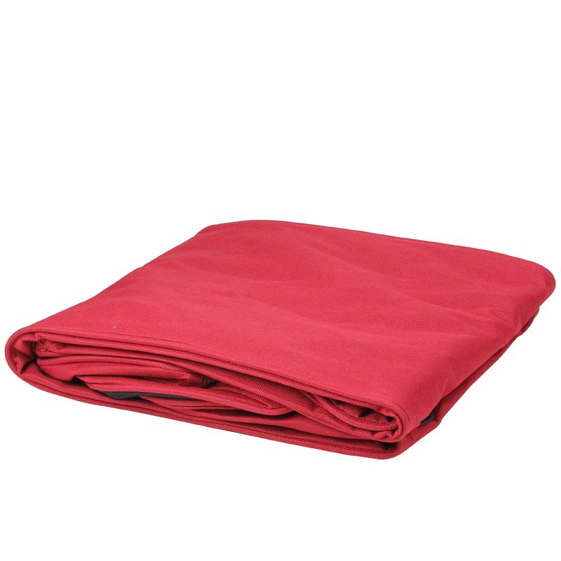 Tree Keeper 13" Red and Black Christmas Wrapping Paper Storage Bag