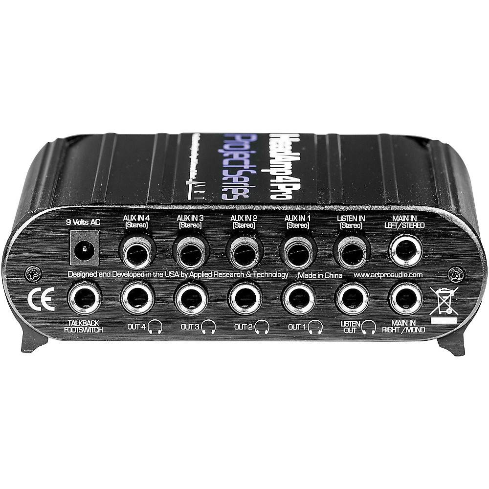 ART HeadAmp 4 Pro with Talk Back