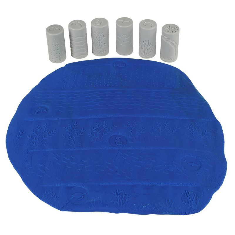 Yellow Door Ocean Life Dough Rollers - Set of 6