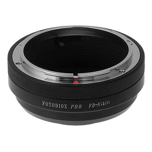 Fotodiox PRO Lens Mount Adapter, Canon FD, FL Lens to Nikon 1-Series Camera, fits Nikon V1, J1 Mirrorless Cameras, FD-Nik(1) PRO
