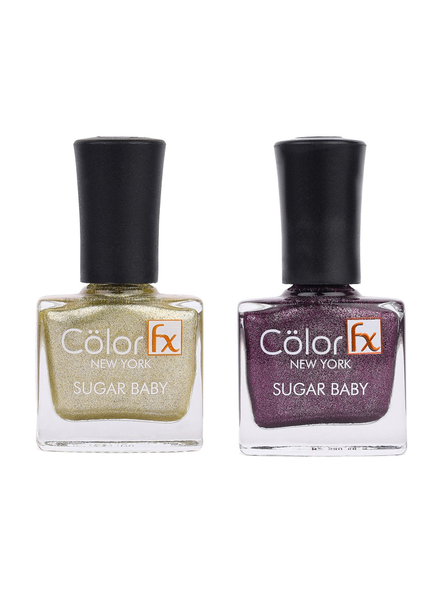 Color Fx Nail Enamel Wedding Collection Sugar Baby 107 & Sugar Baby 108
