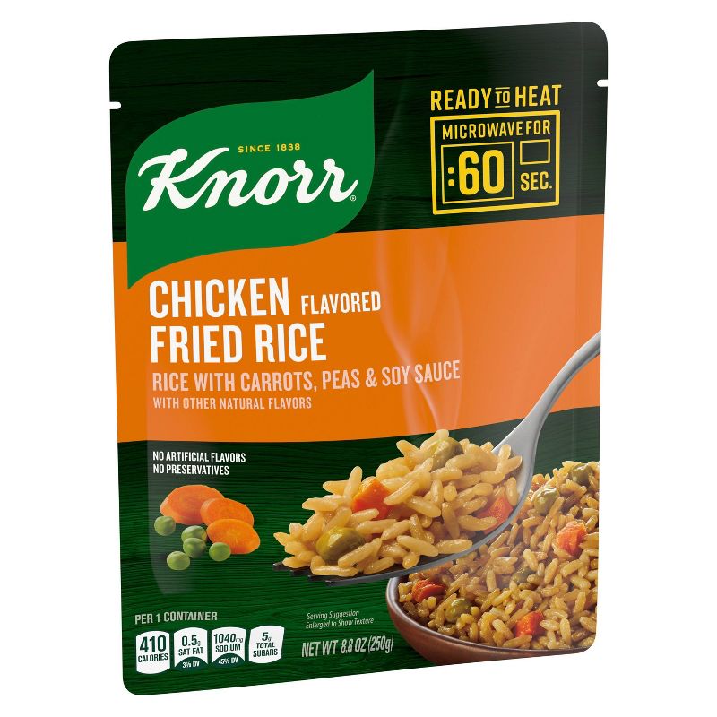 Knorr Ready to Heat Chicken Flavored Fried Rice - 8.8oz