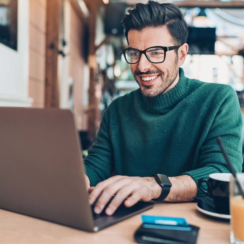 ICU Eyewear - Larkspur - Round Green +2.25