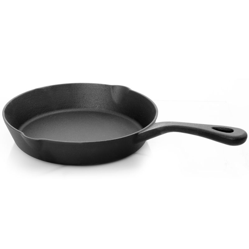 Crock Pot Artisan 8in Round Preseasoned Cast Iron Skillet
