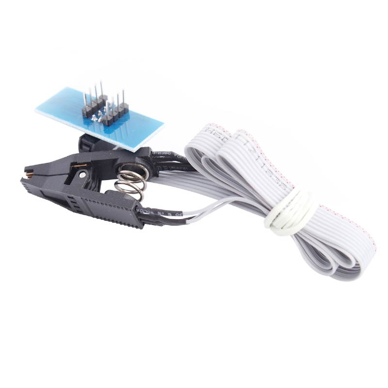 New test clip SOP8 foot BIOS clip Wide and narrow body 8 foot universal clip Adapter clip Burning chip clip