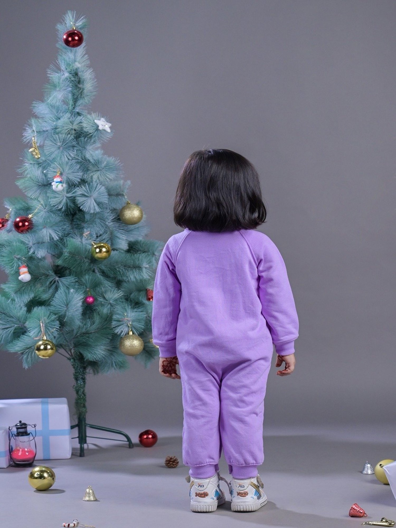 Budding Bees Kids Pink Applique Full Sleeves Onesie