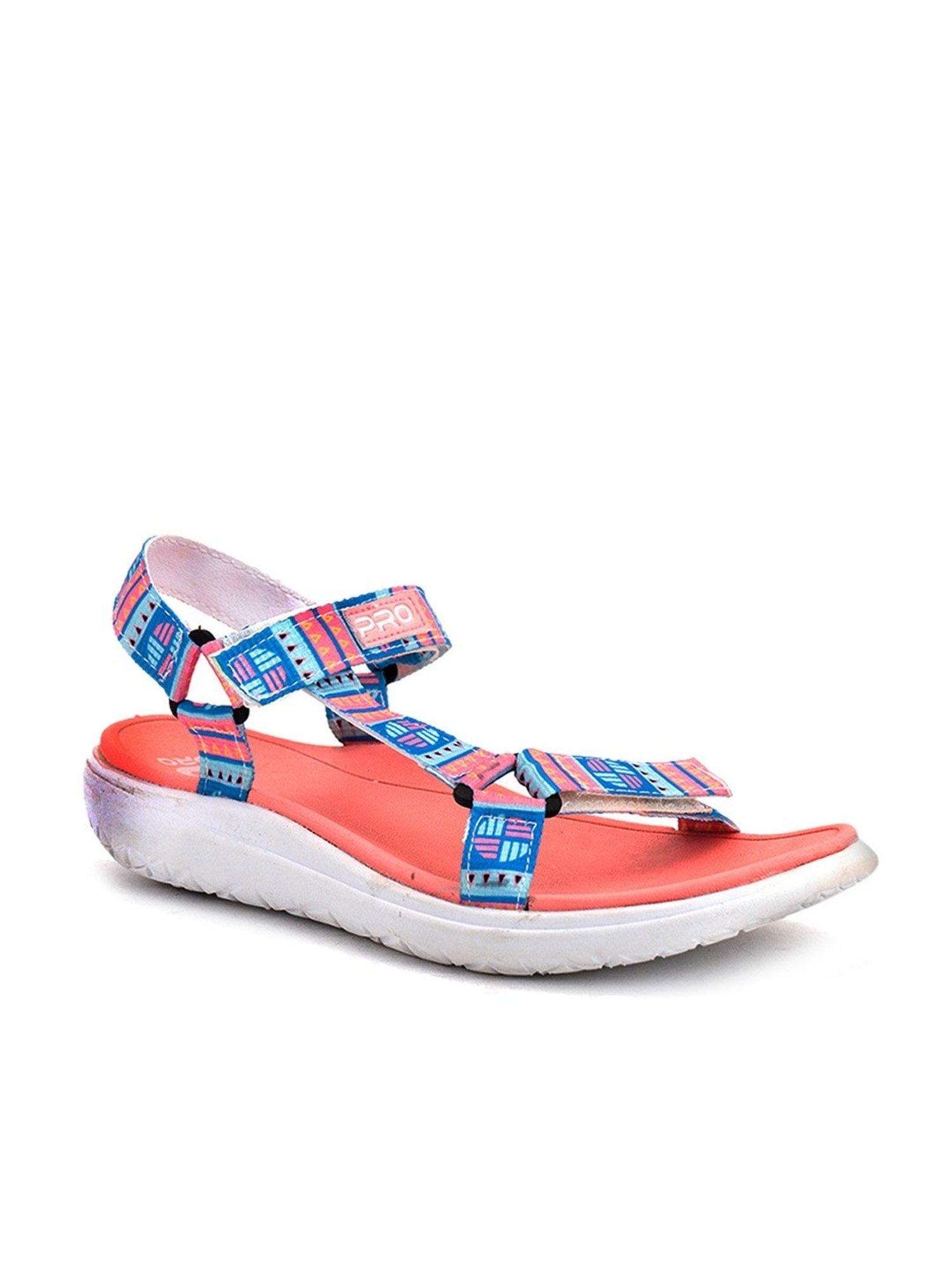 Pro by Khadims Women's Pink Floater Wedges